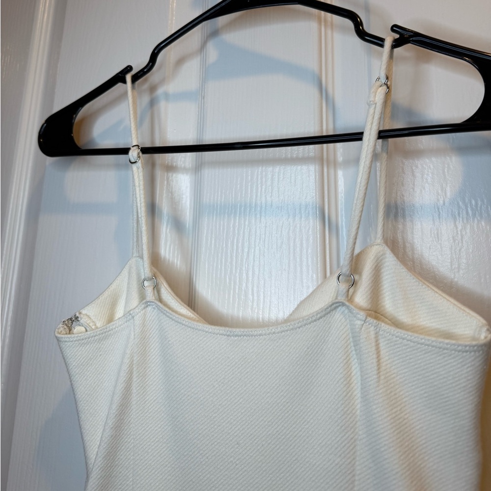 Free People Ivory/White Wide Leg Bustier Jumpsuit Size XS - Picture 9 of 9